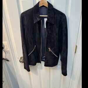 PS Paul Smith GENTS SUEDE JACKET in Navy Blue Size S